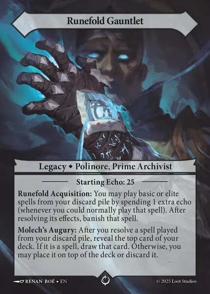 Polinore, Prime Archivist (Legacy)