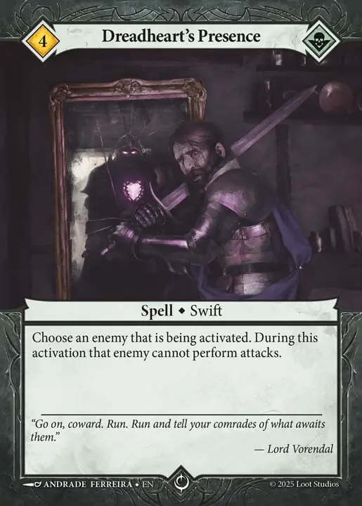 Dreadheart's Presence