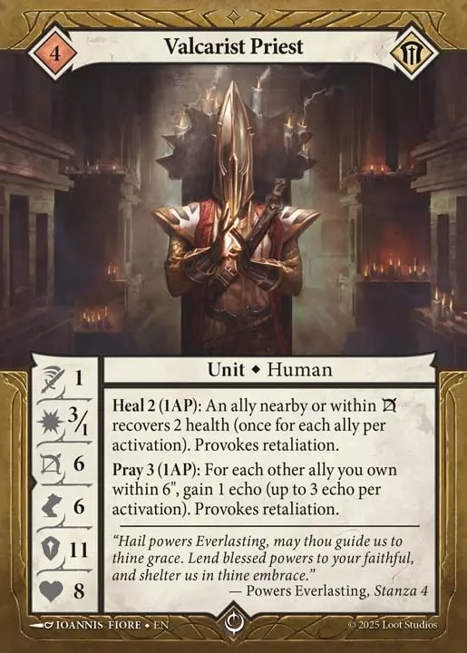 Valcarist Priest